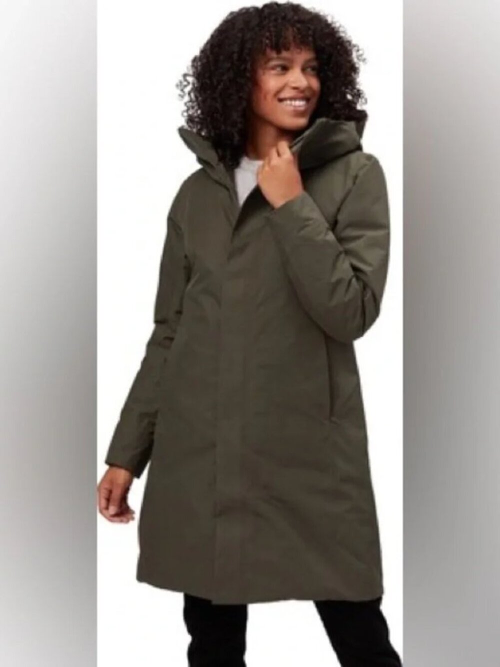 ARCTERYX Patera Parka down jacket | Dark Muted Olive Green | Medium - Picture 3 of 9